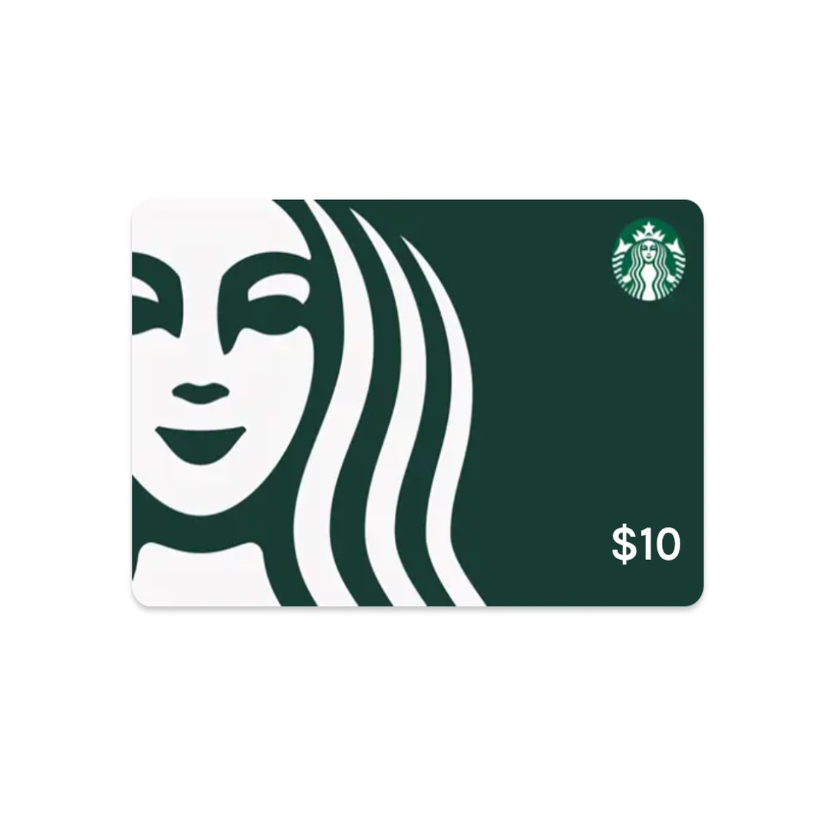 10 Starbucks Gift Card