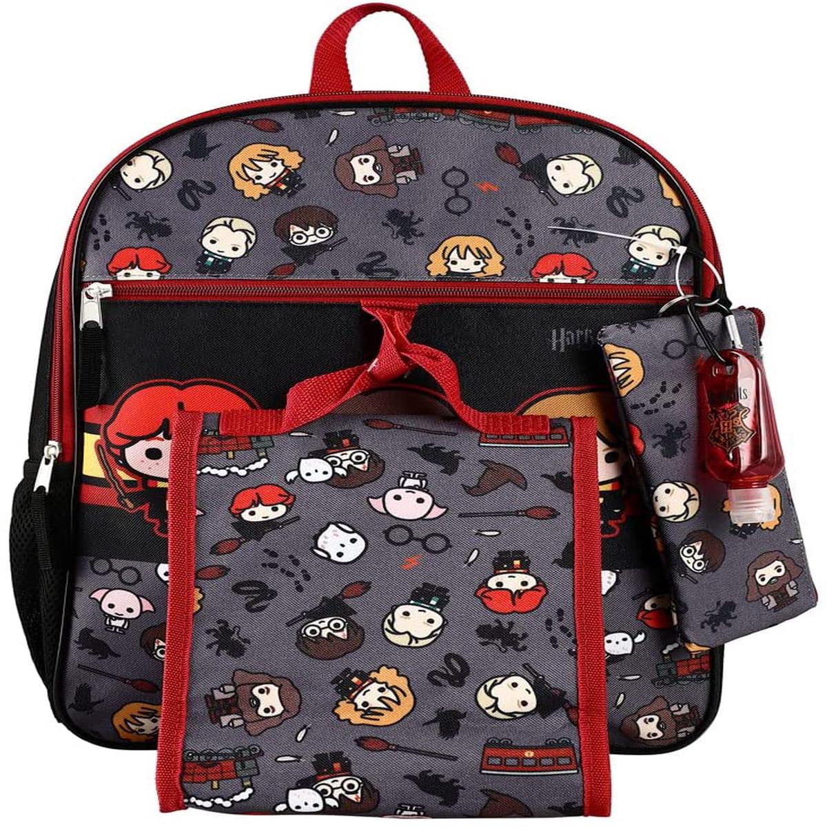 HARRY POTTER 5 PC BACKPACK SET