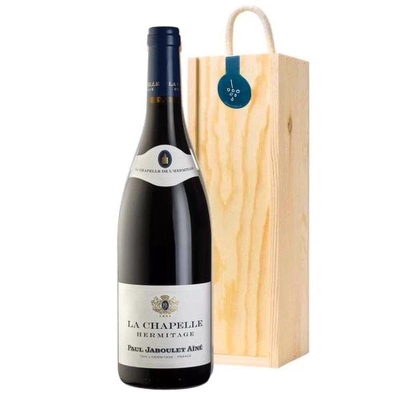 'La Chapelle' Hermitage Paul Jaboulet 2011  Single Bottle Wooden Gift Box
