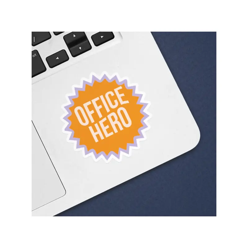 Office Hero Sticker
