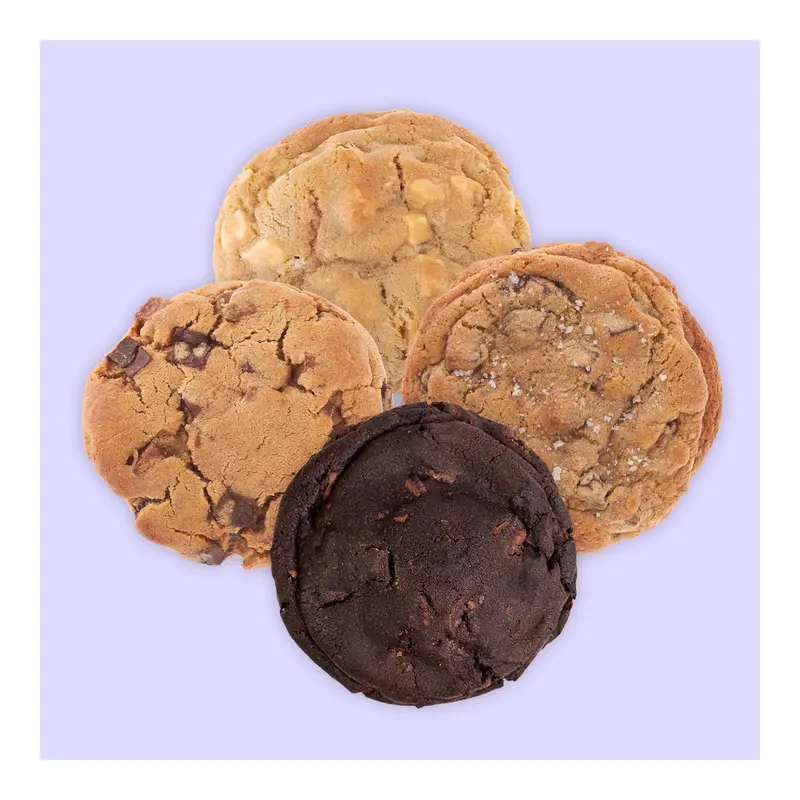 4 Piece Fresh Baked Cookie Pack