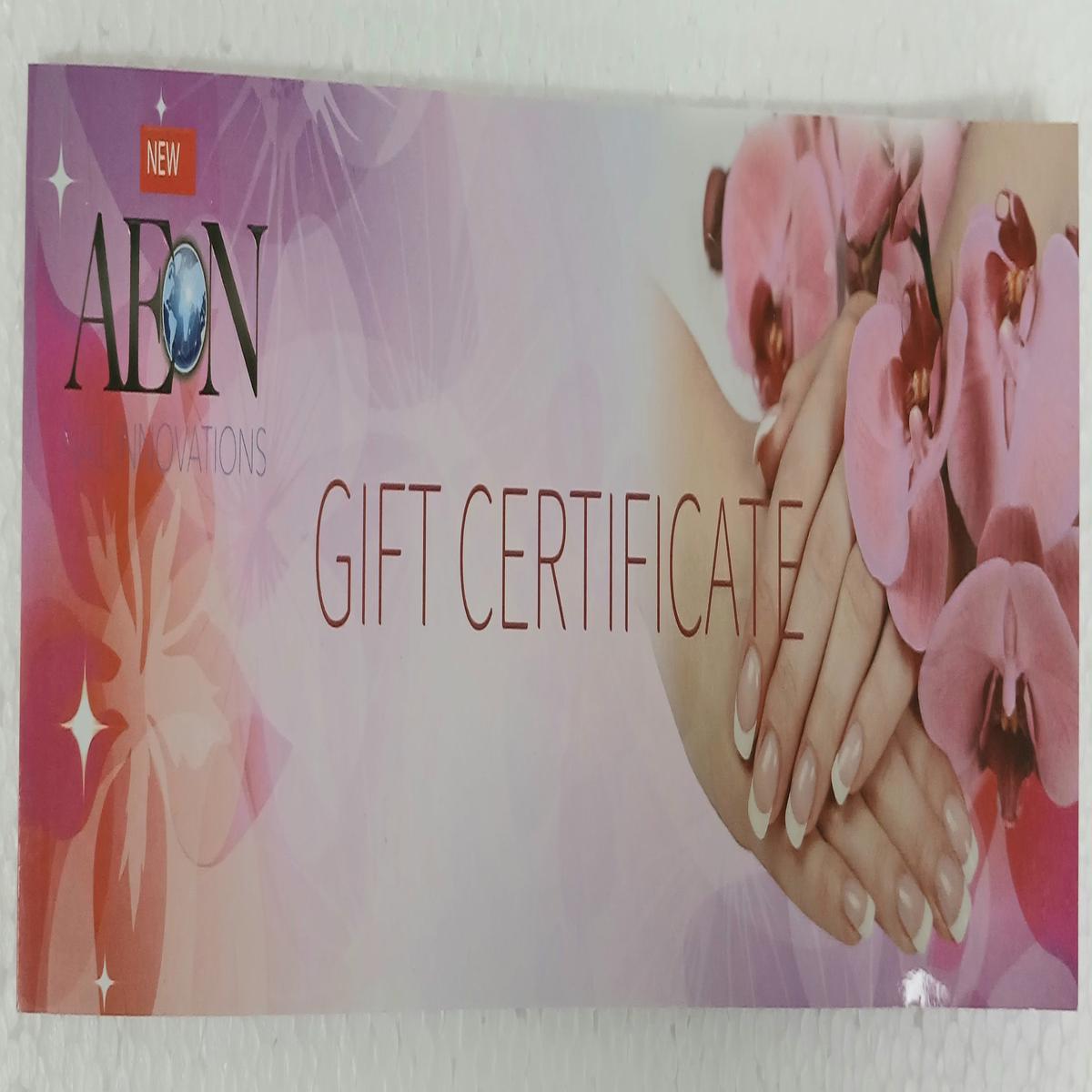 GIFT CERTIFICATE - Aeon