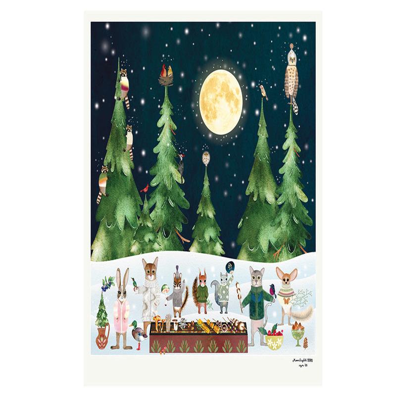 Moonlight BBQ limited edition Print
