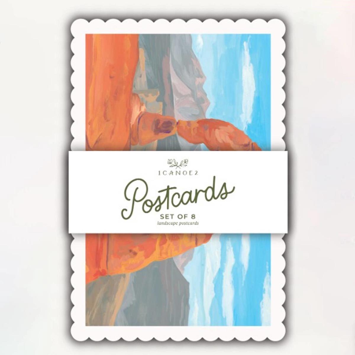 National Parks Postcards Set