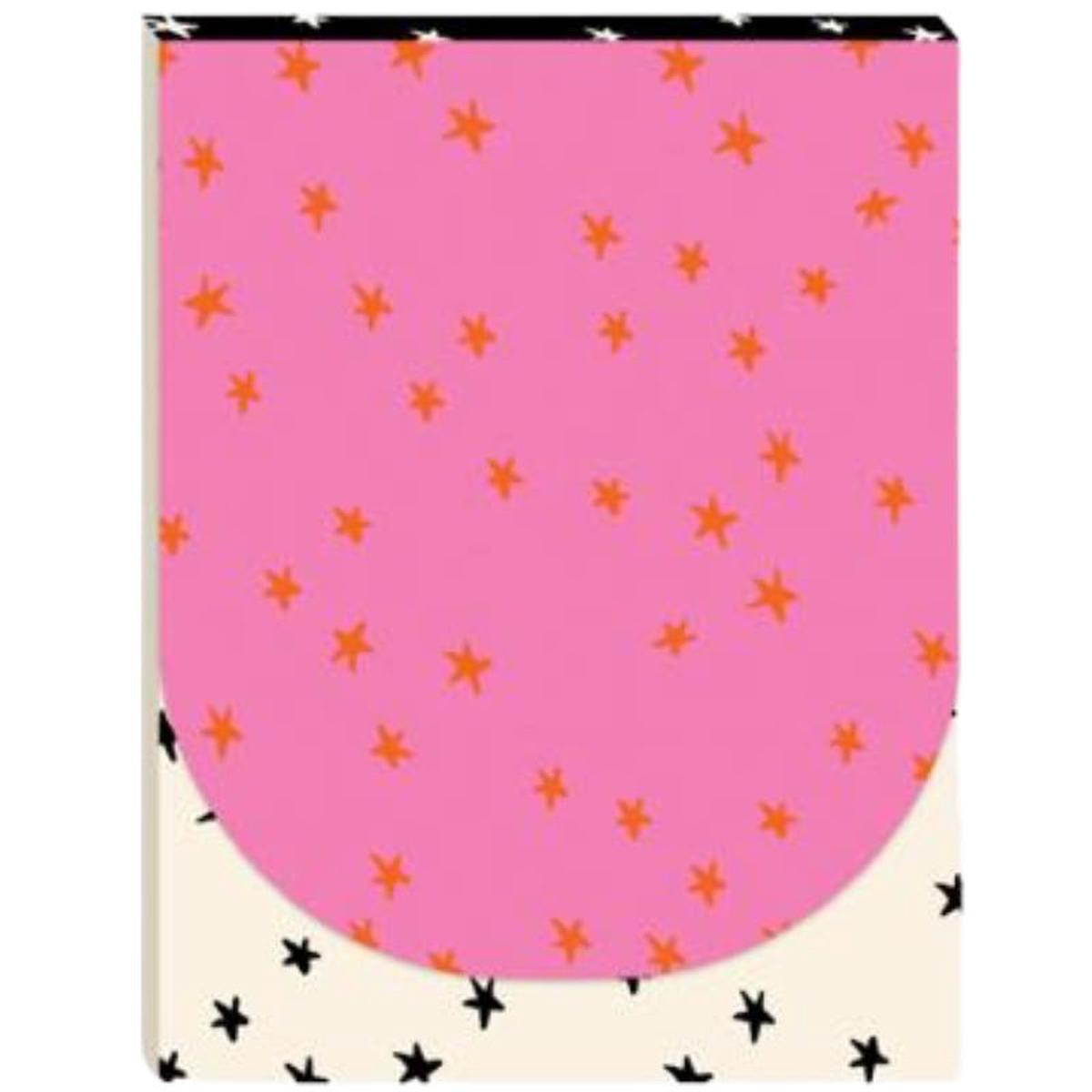 RS 7085 Pocket Notepad Ruby Star Spring - Pink Starry