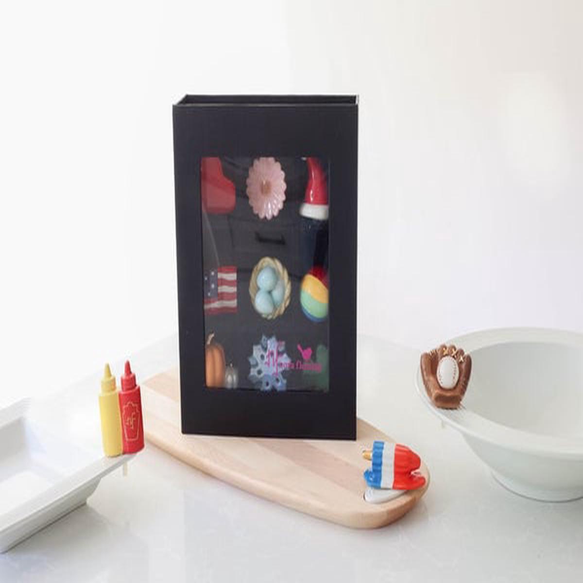 9 Piece Keepsake Box- Black