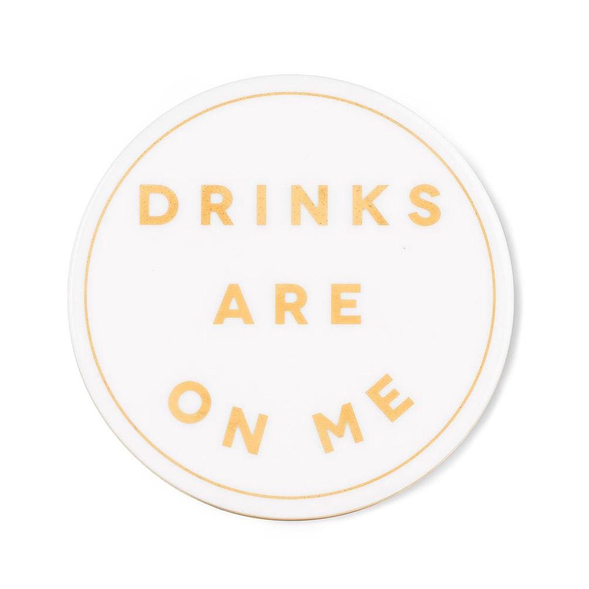 Abbott Drink Are On Me Coaster