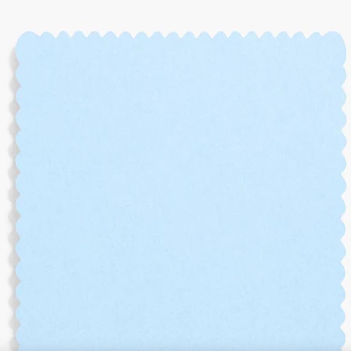 Paper Source - Blue Scallop Card