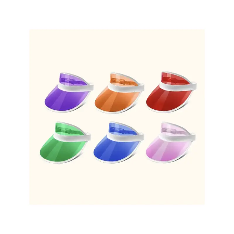 Summer Retro Clear Visor