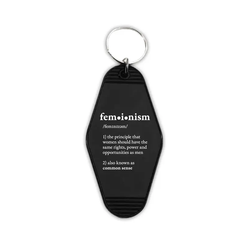 Feminism Definition Keychain