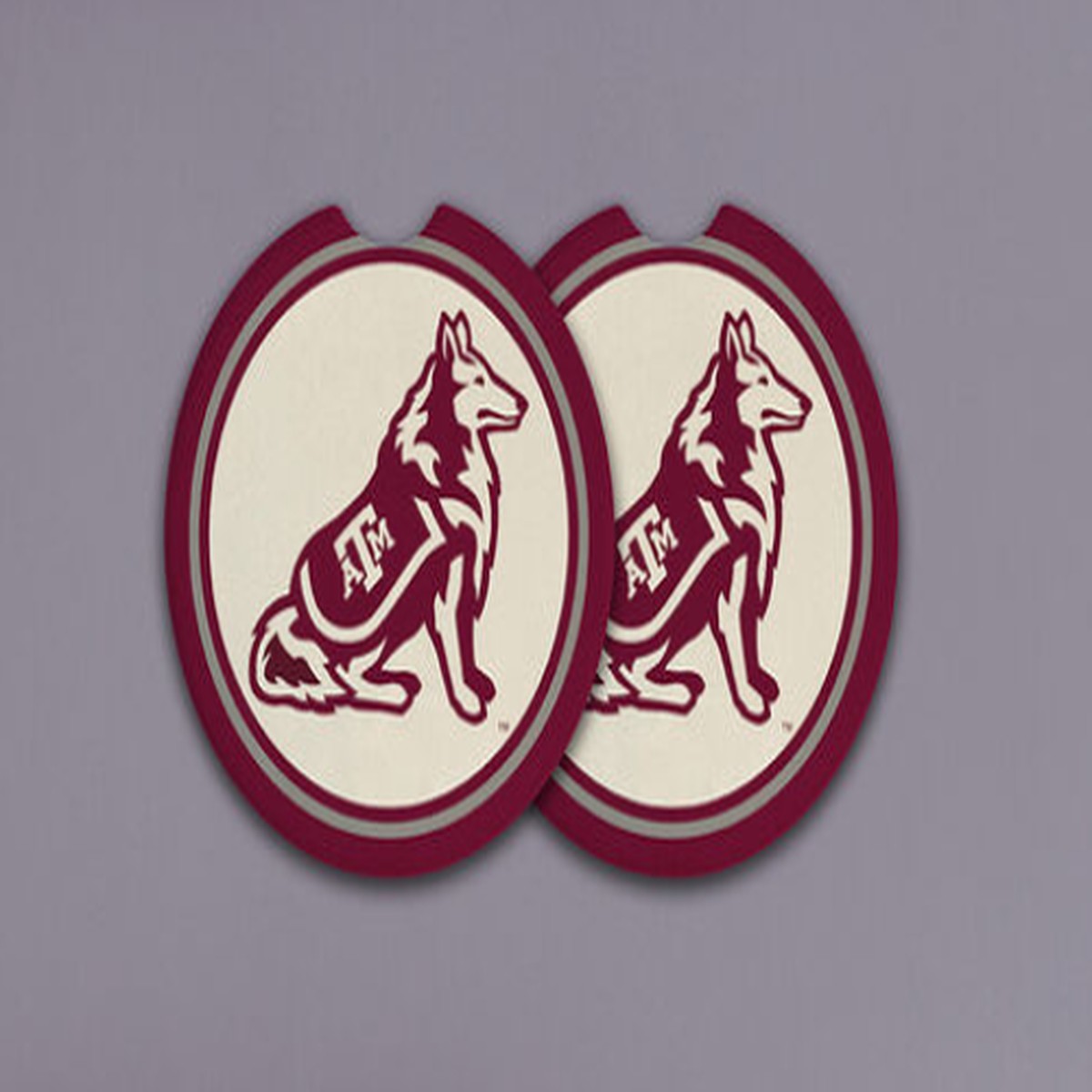 TX A&M Mascot Car Coaster