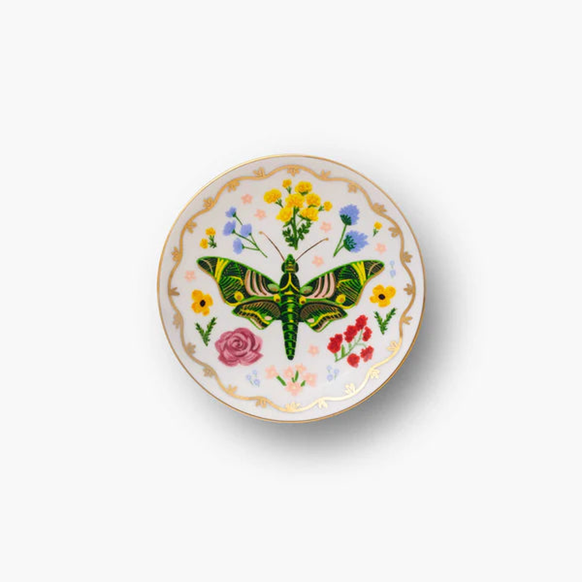 Curio Porcelain Ring Dish
