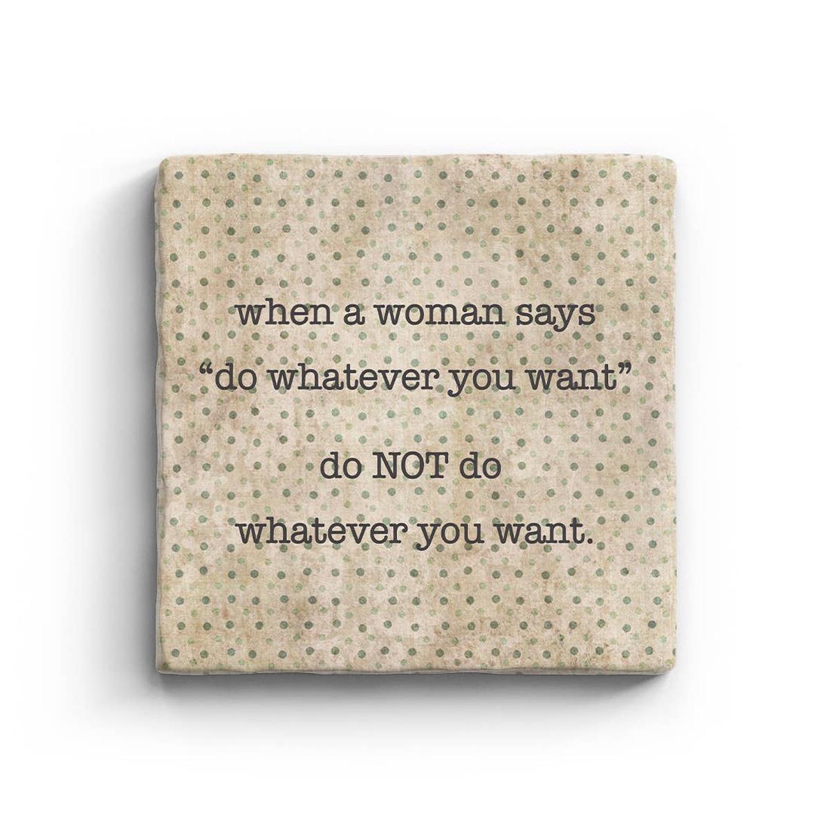 Do NOT - Marble Coaster