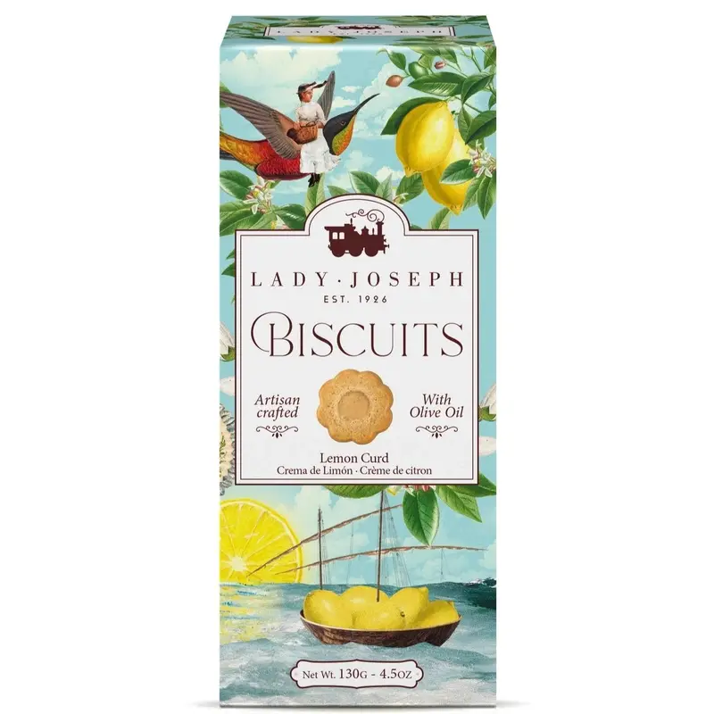 Lemon Curd Biscuits