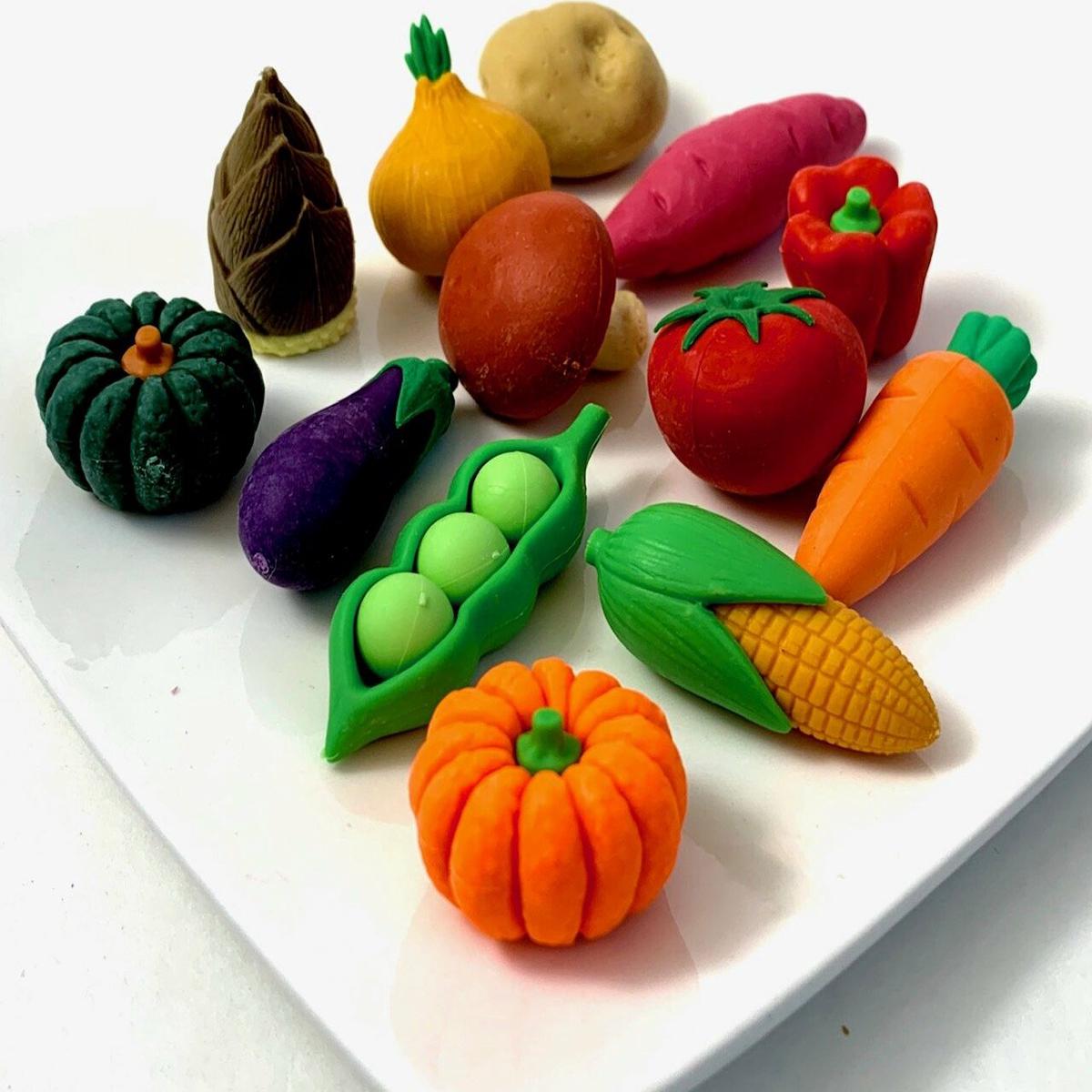 VEGETABLE ERASER
