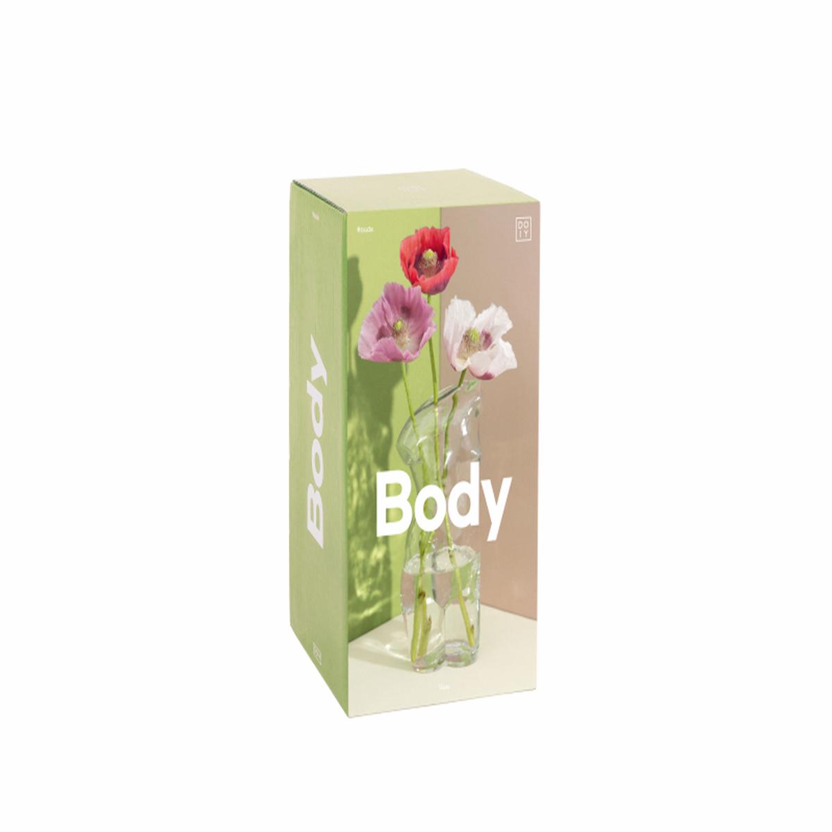 Body Vase - Glass - Translucent