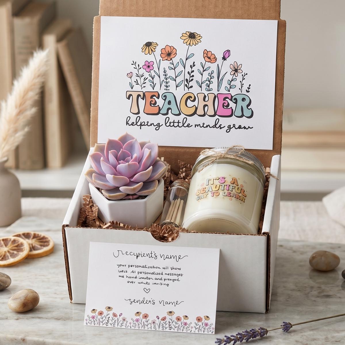 Teacher Appreciation Gift Box - Simple