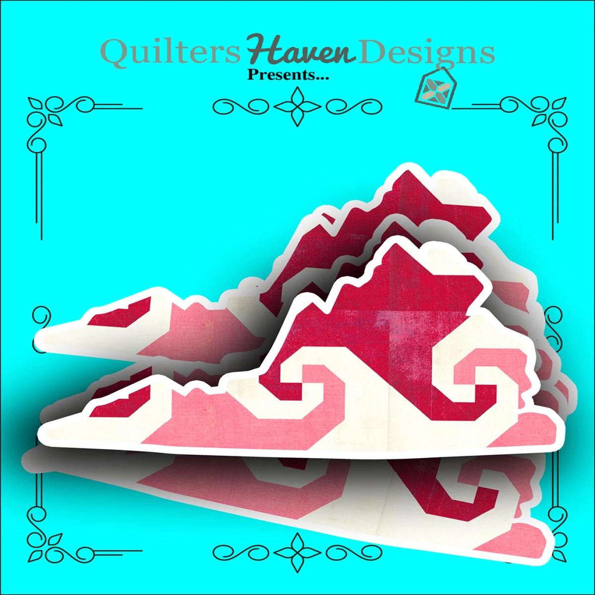 Virginia Quilt Sticker