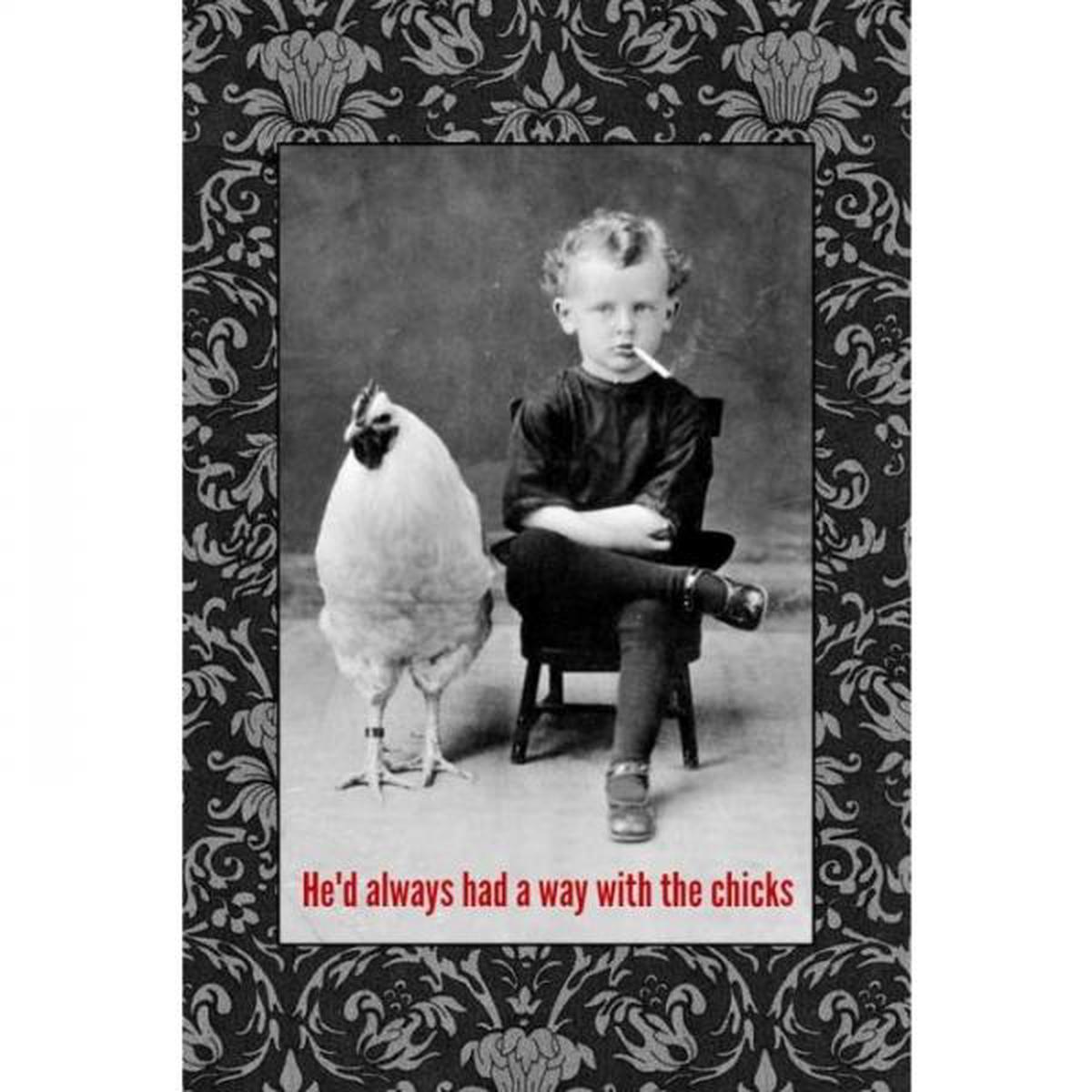 Chicks Magnet 2" x 3"