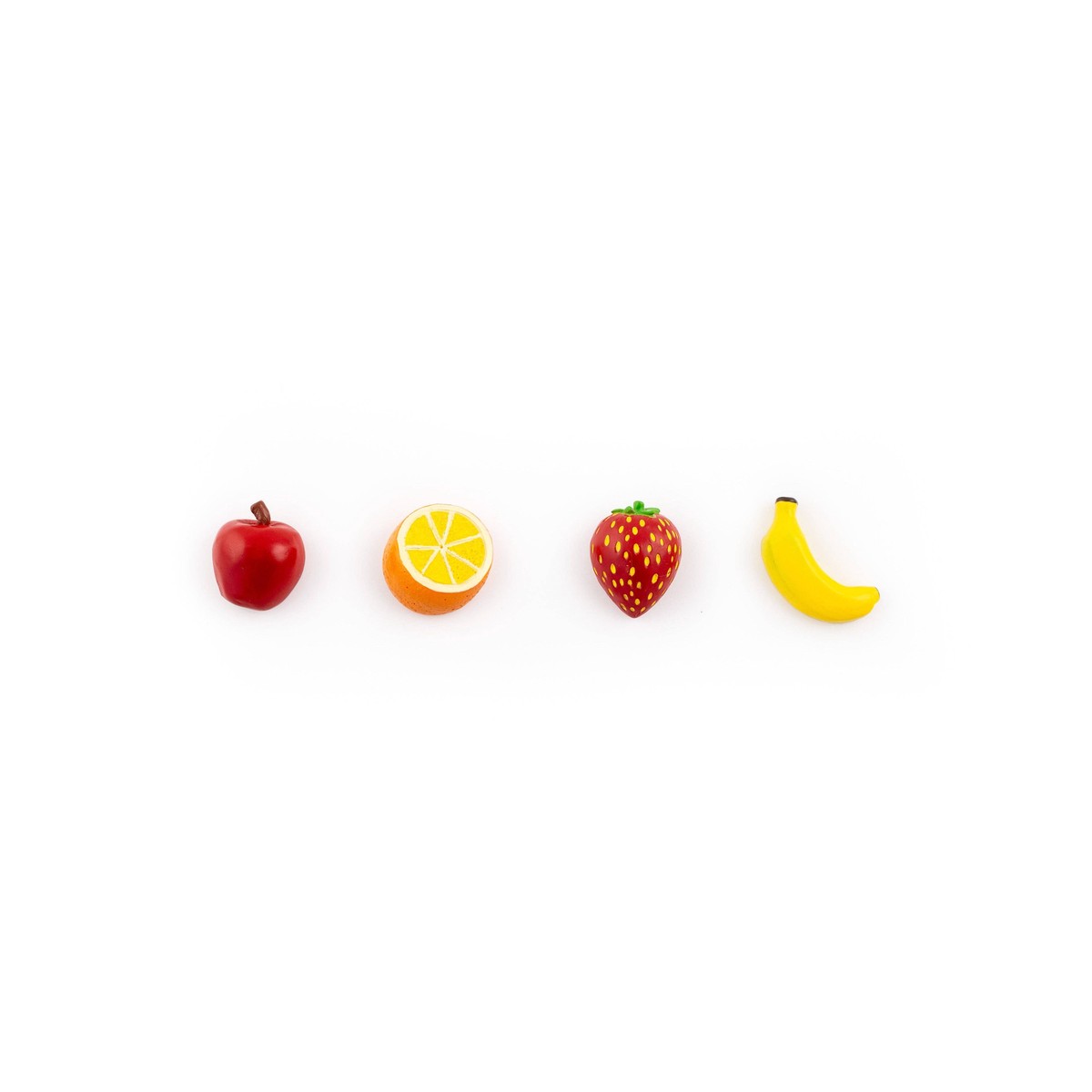 Colorful fruit magnets