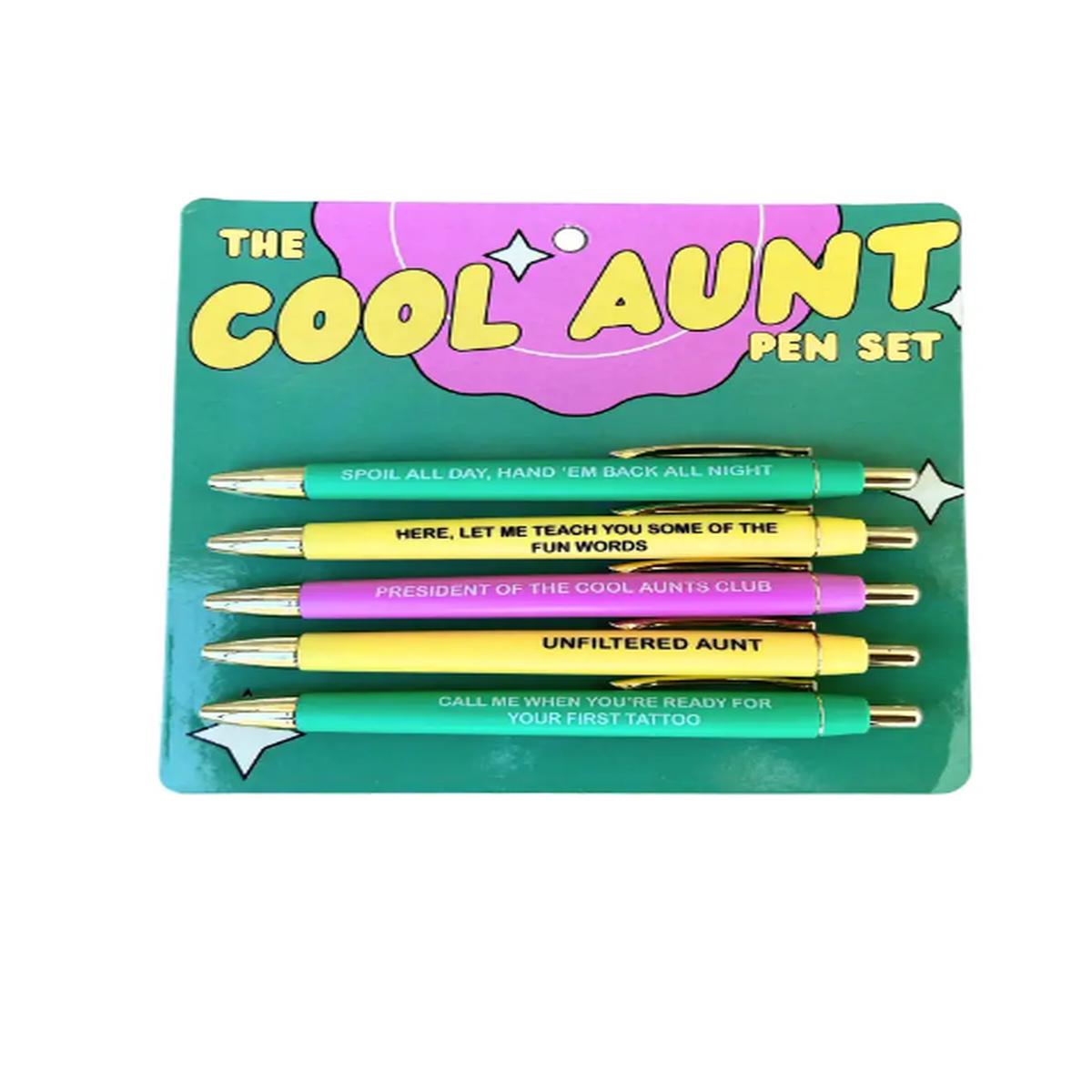 Cool Aunt Pen Set