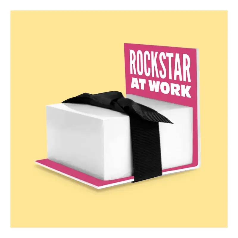 Rockstar at Work Sticky Notepad