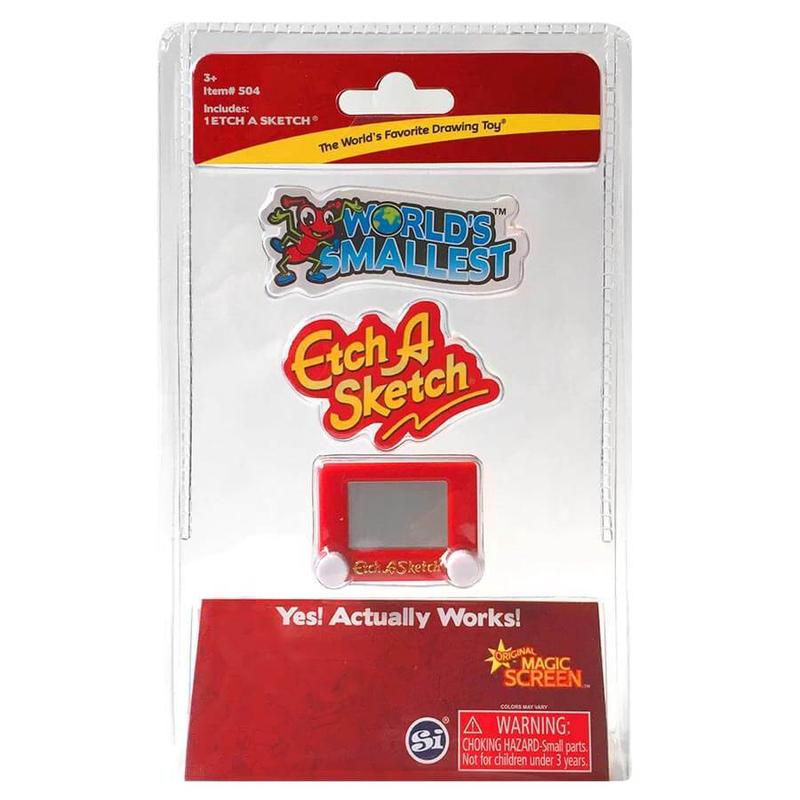 World's Smallest Etch-a-Sketch