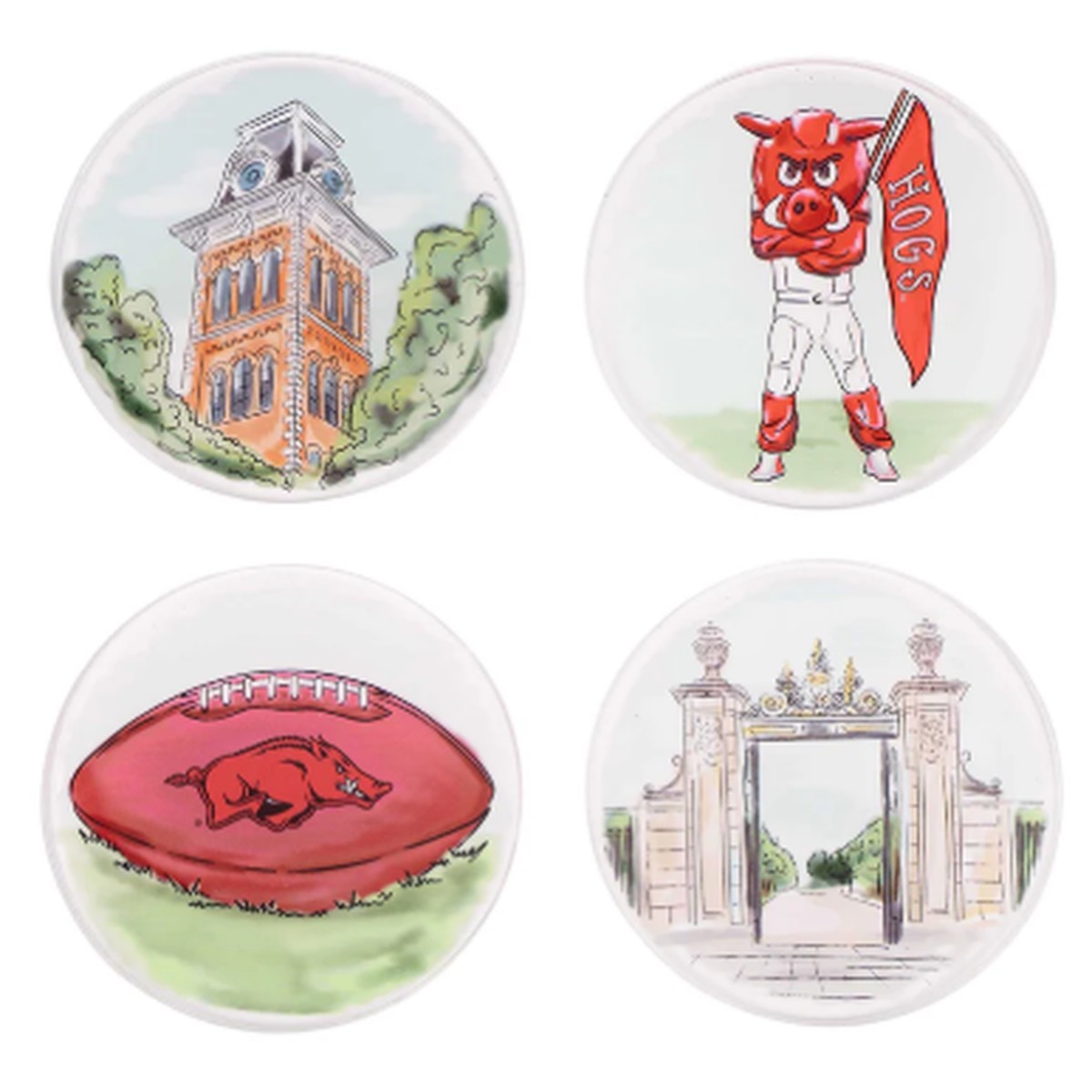 Arkansas Coaster Set/4