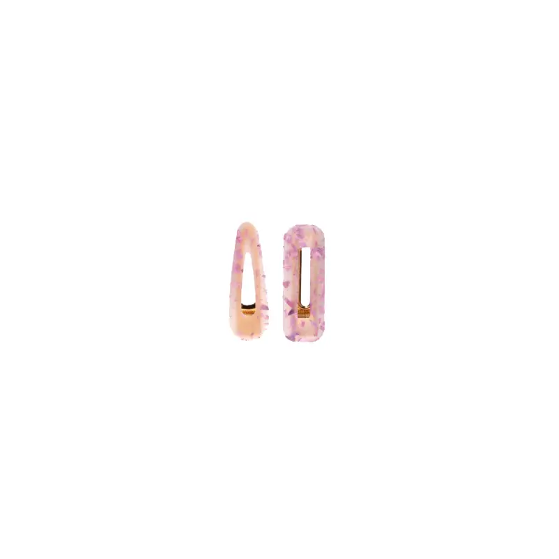Pink Barrette Set