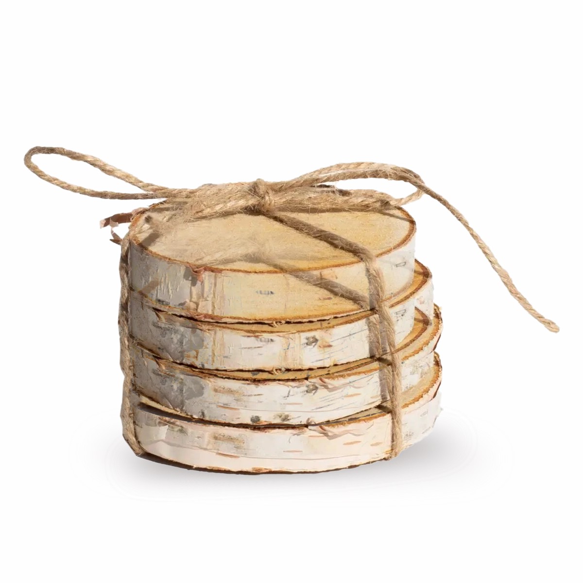 Wood Coaster Set