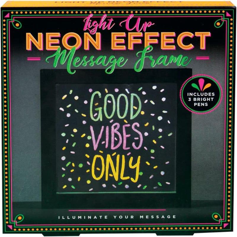 Light-Up Neon Effect Message Frame