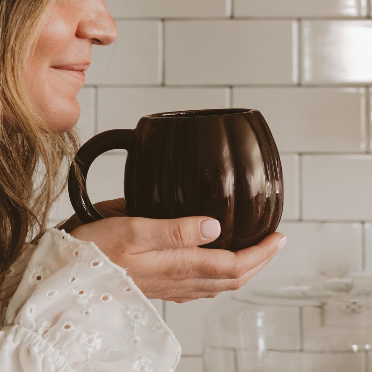 Brown Pumpkin Coffee Mug