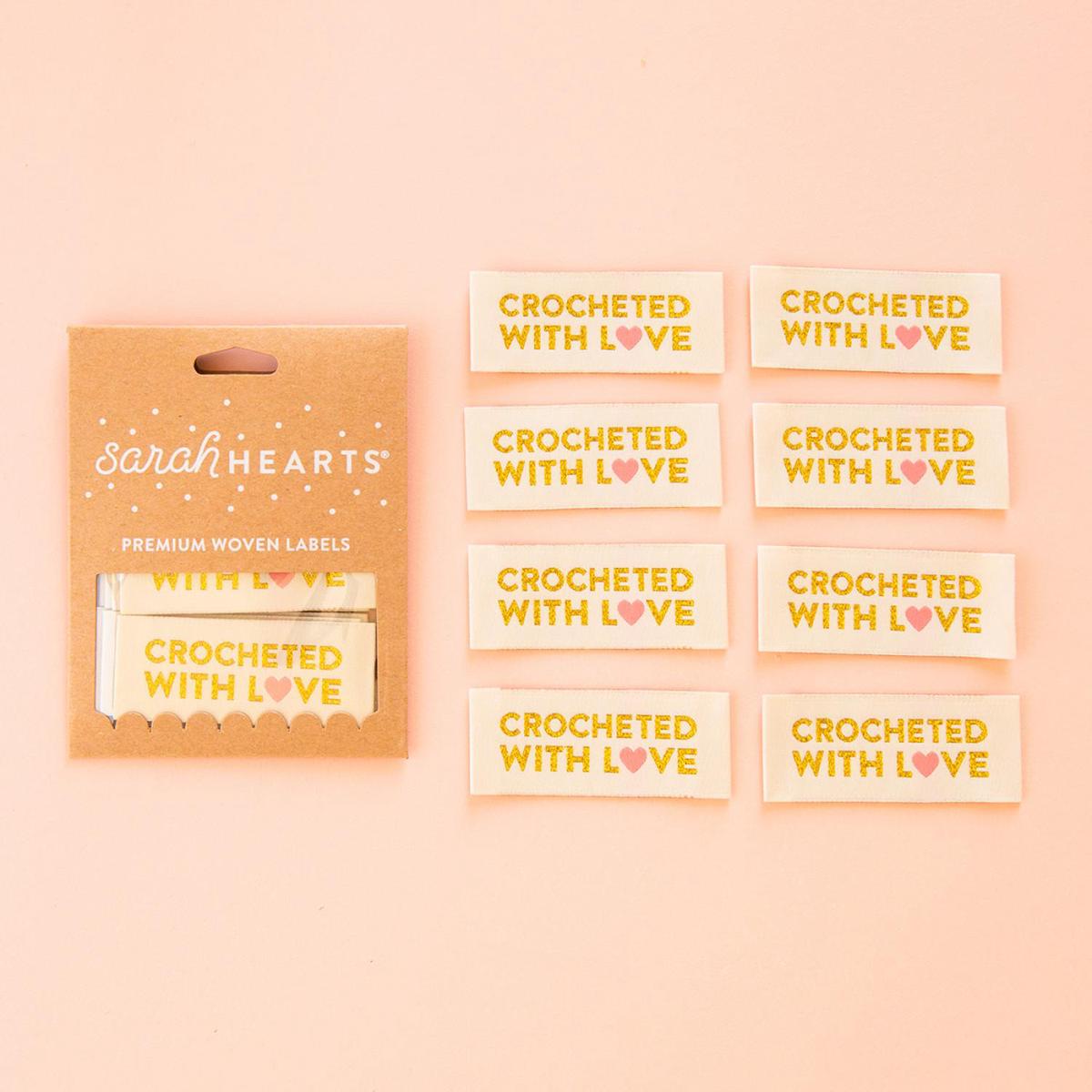 "Crocheted with Love" Label - Default Title