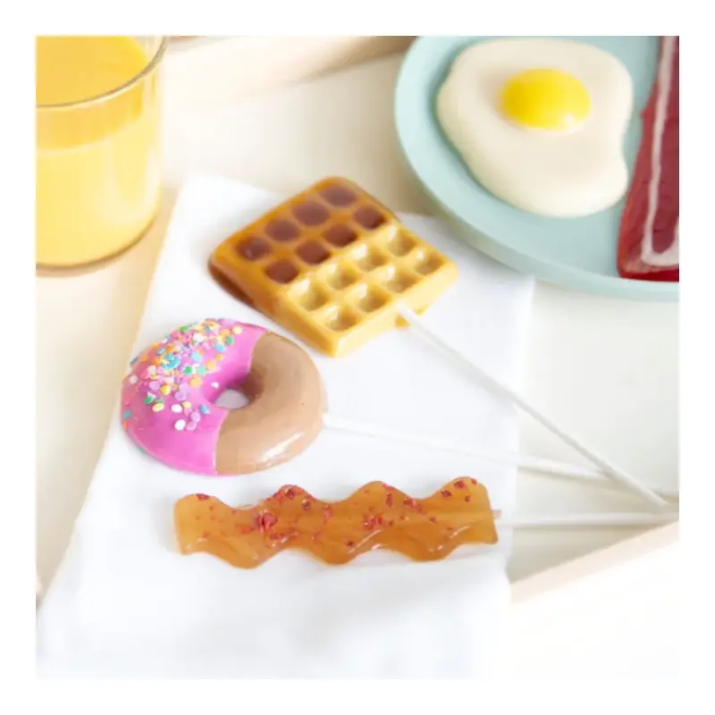Waffle Lollipop