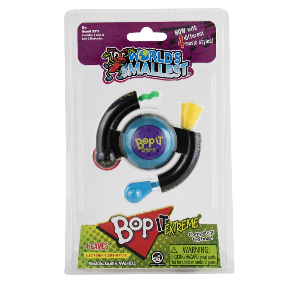 World's Smallest - Bop It Extreme
