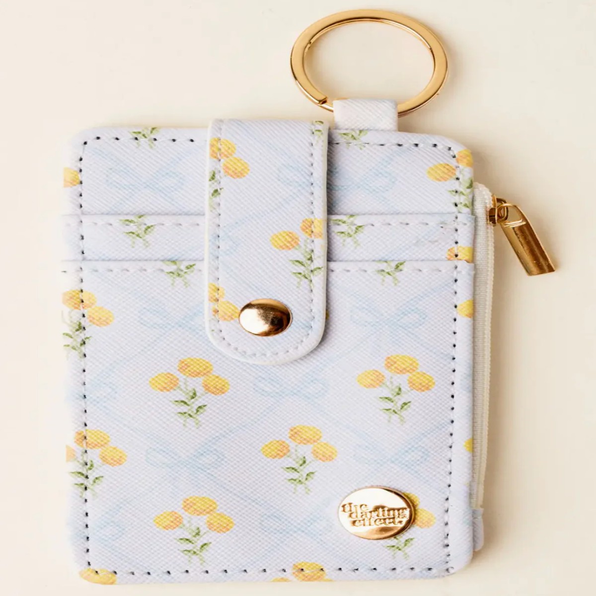 Keychain Wallet - Marigold Lane Blue