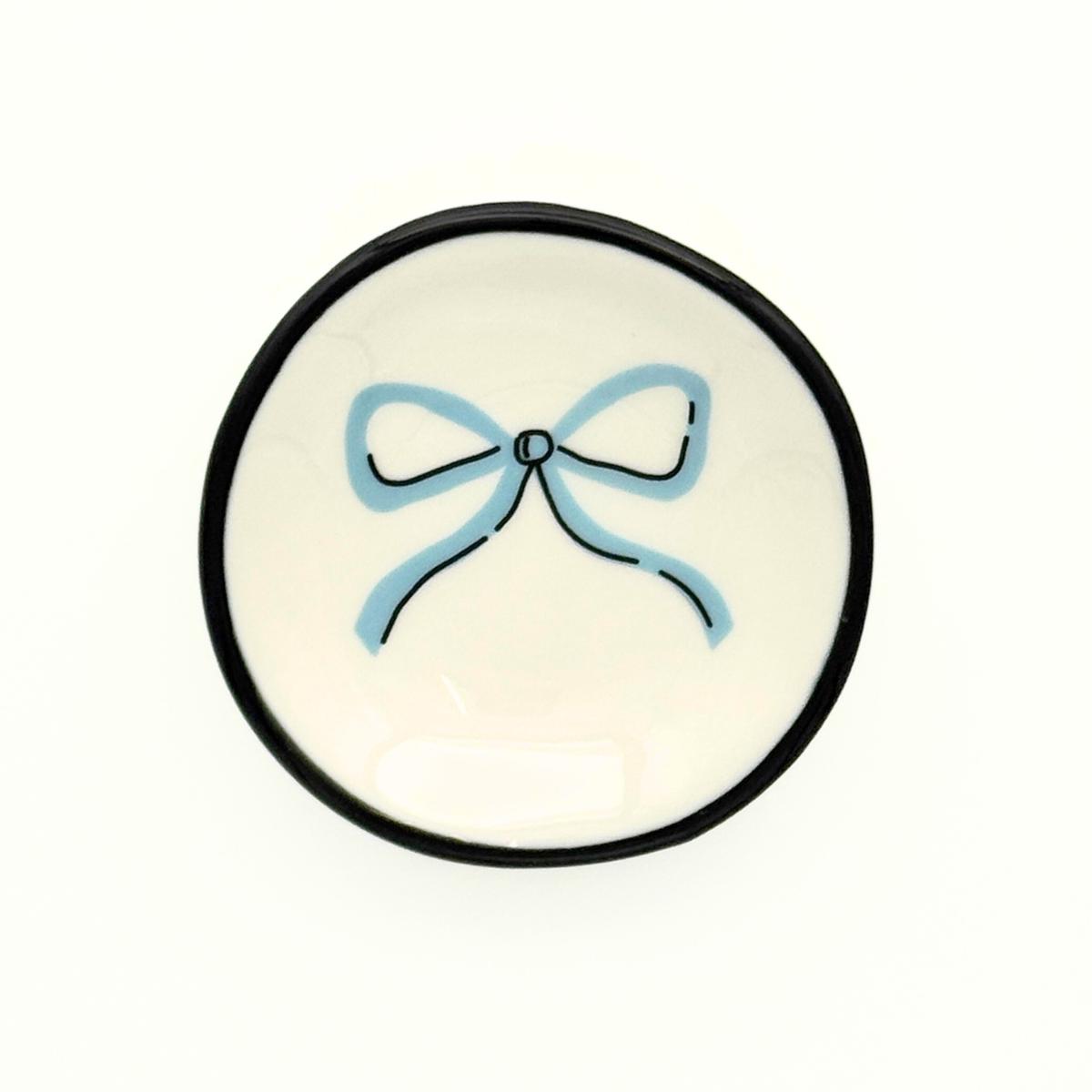 Ring Dish - Blue Bow