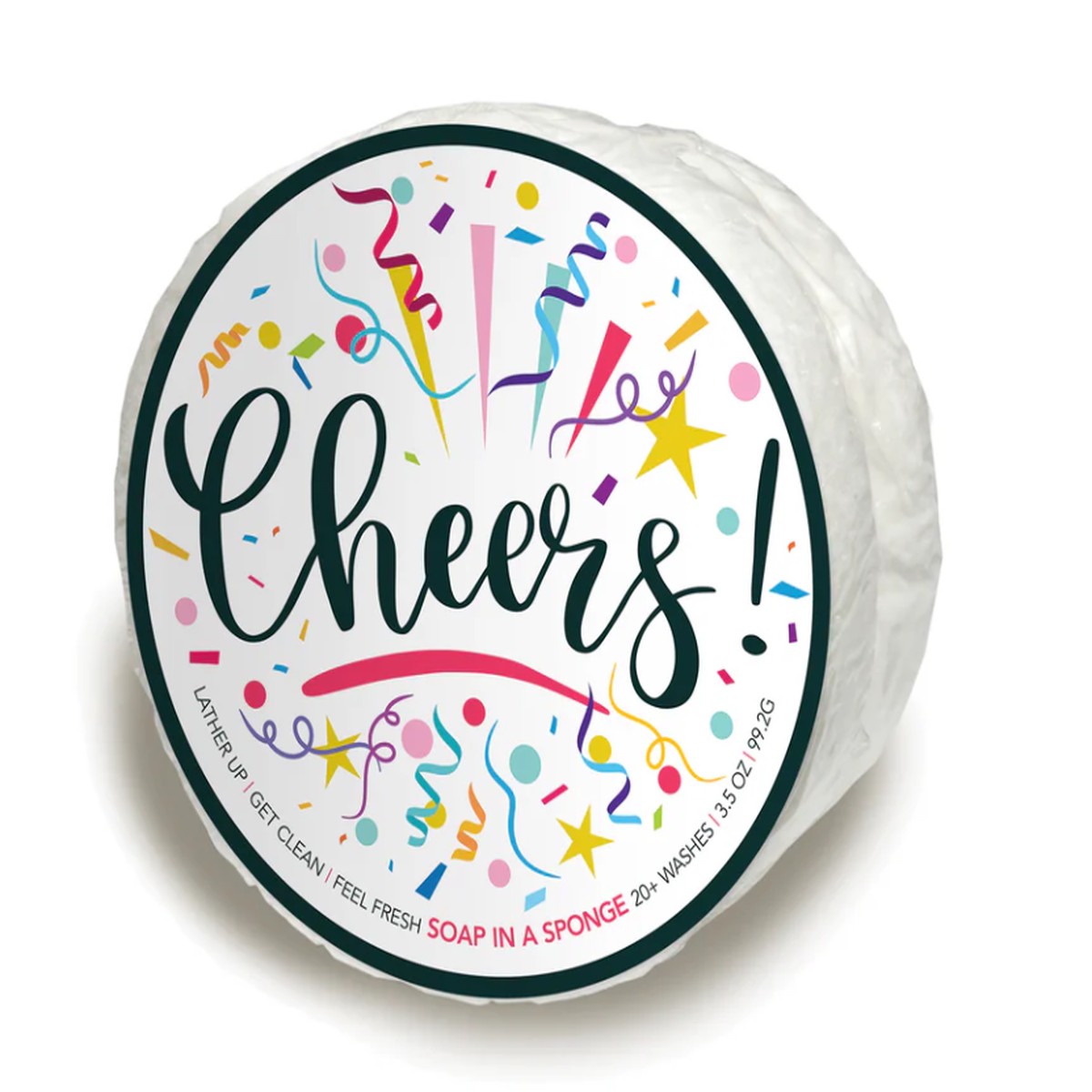 CHEERS! Soap in a Sponge
