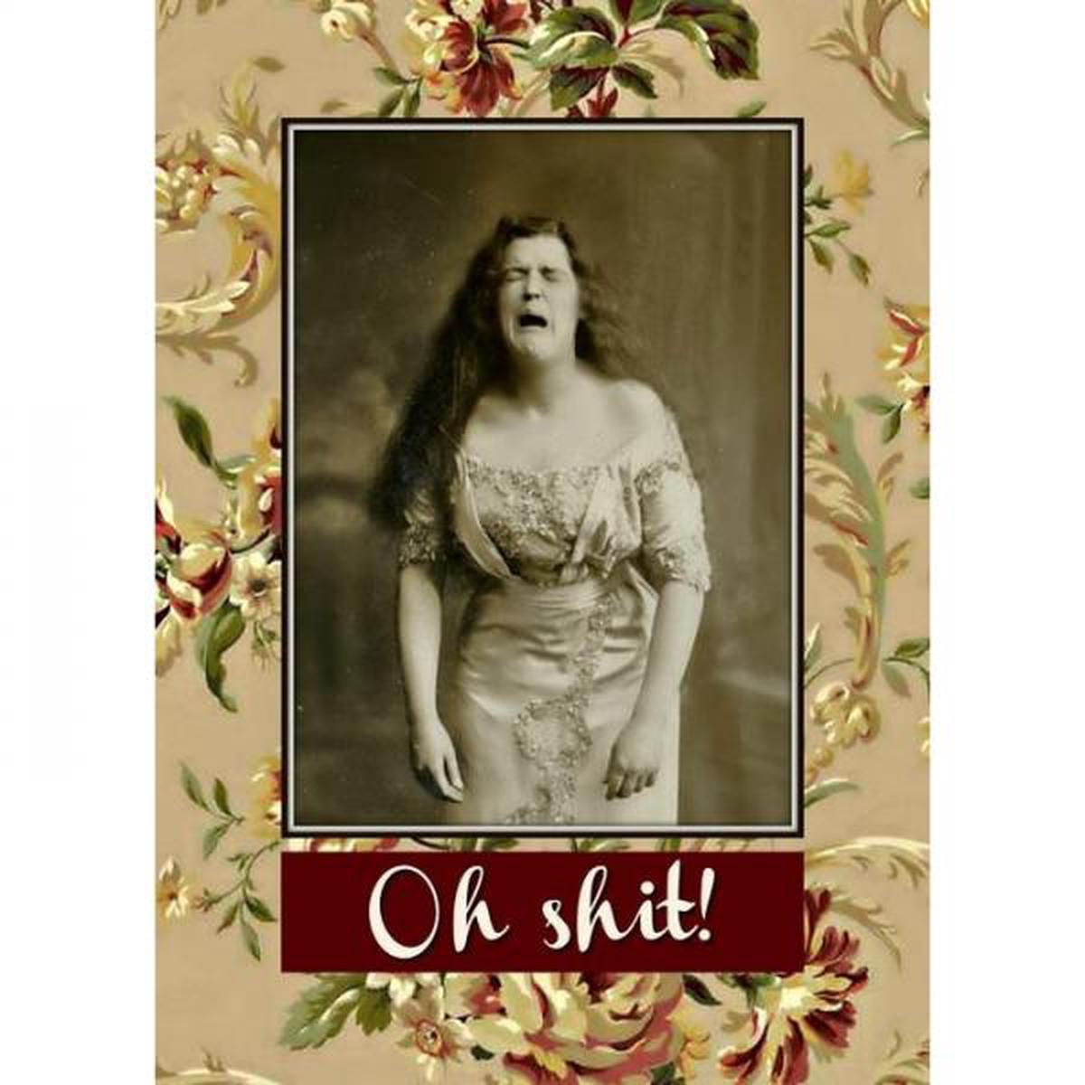 Oh Shit Magnet 2" x 3"