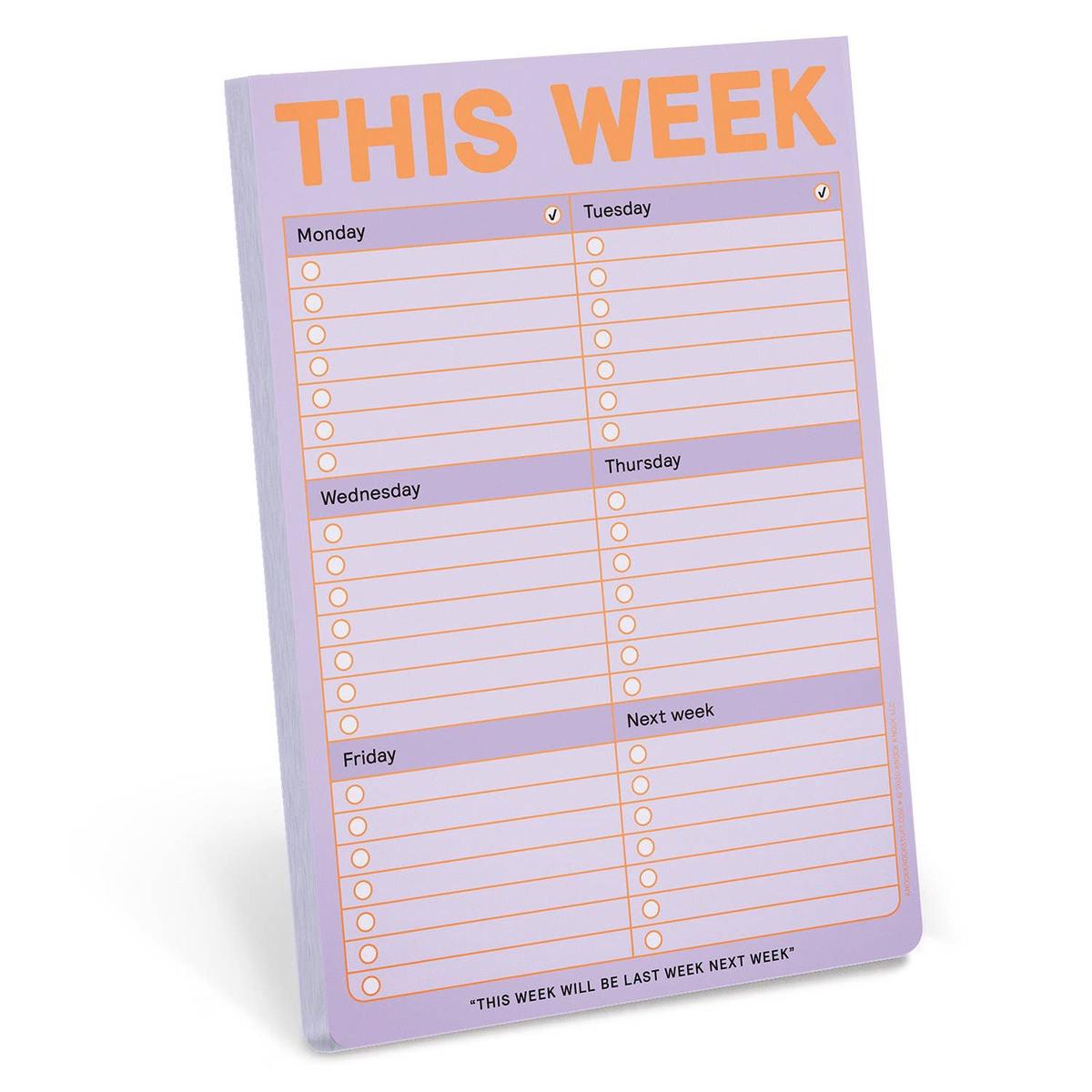 This Week Pad (Pastel Version)