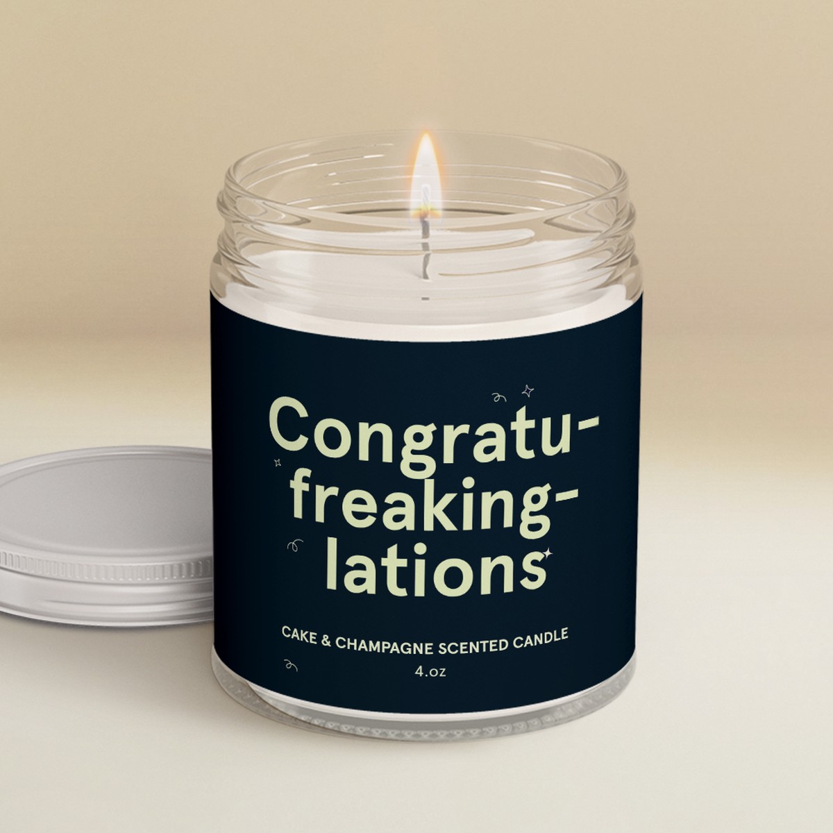 Congrats Candle