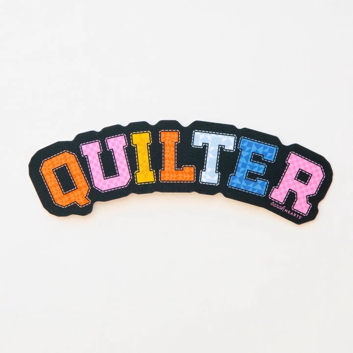 Quilter Patchwork Sticker