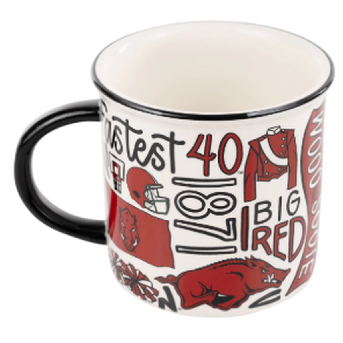 Arkansas Collage Campfire Mug