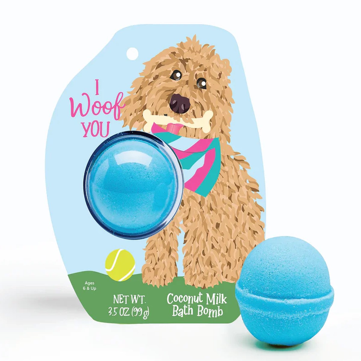 Doodle Clamshell Bath Bomb