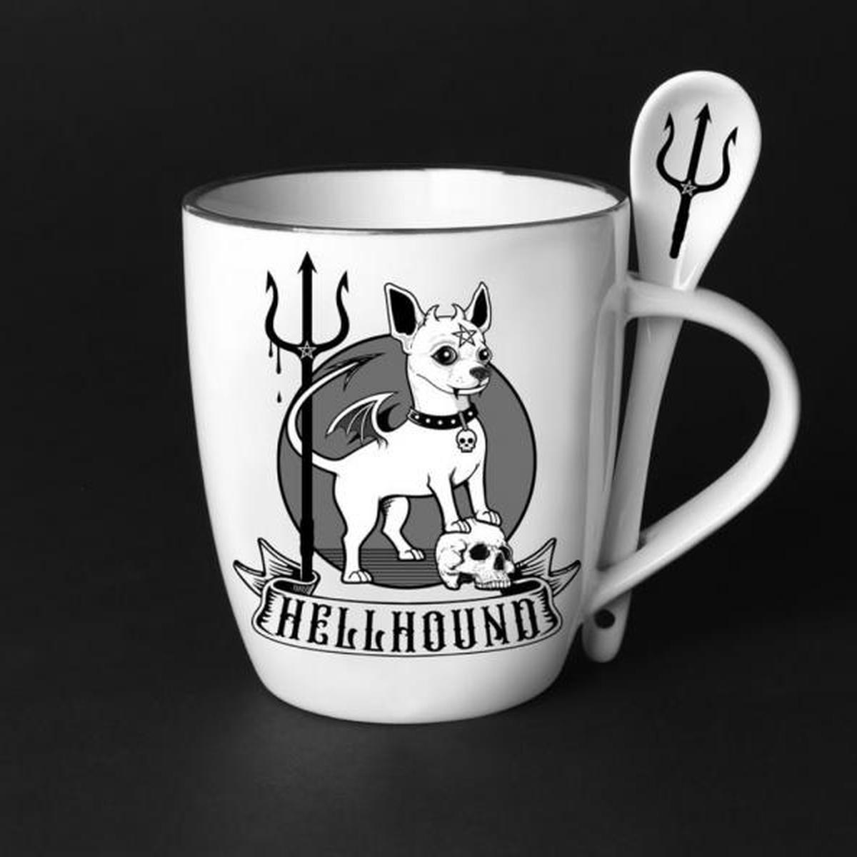 Hellhound Cup & Spoon Set