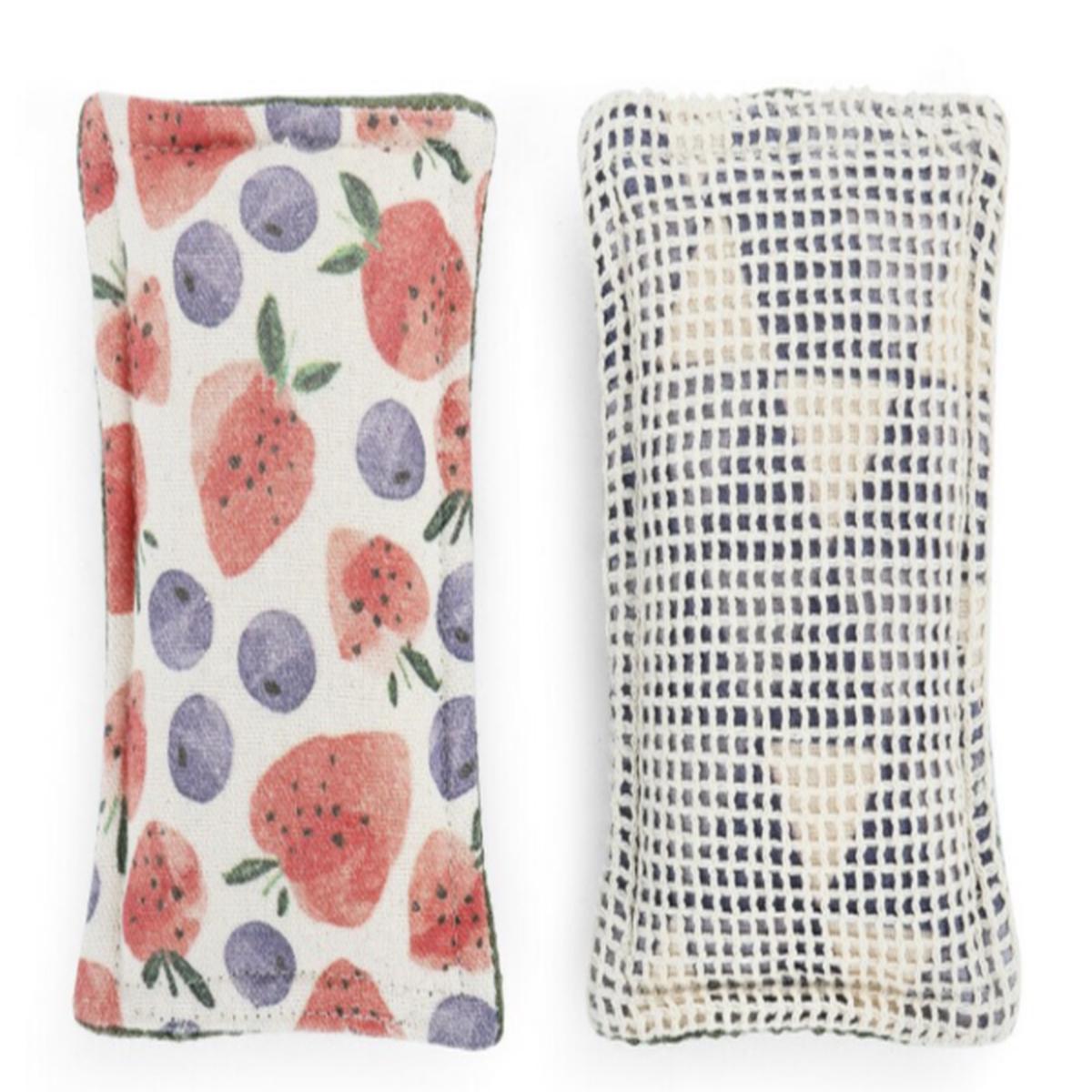 Strawberries Kitchen Sponge