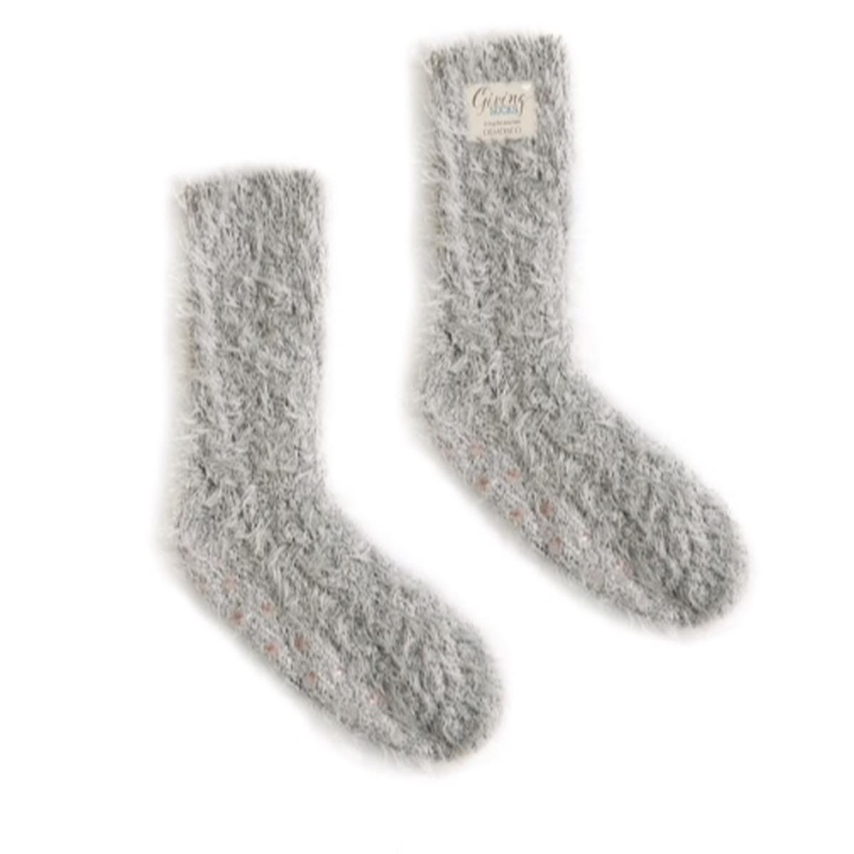 Taupe Giving Socks
