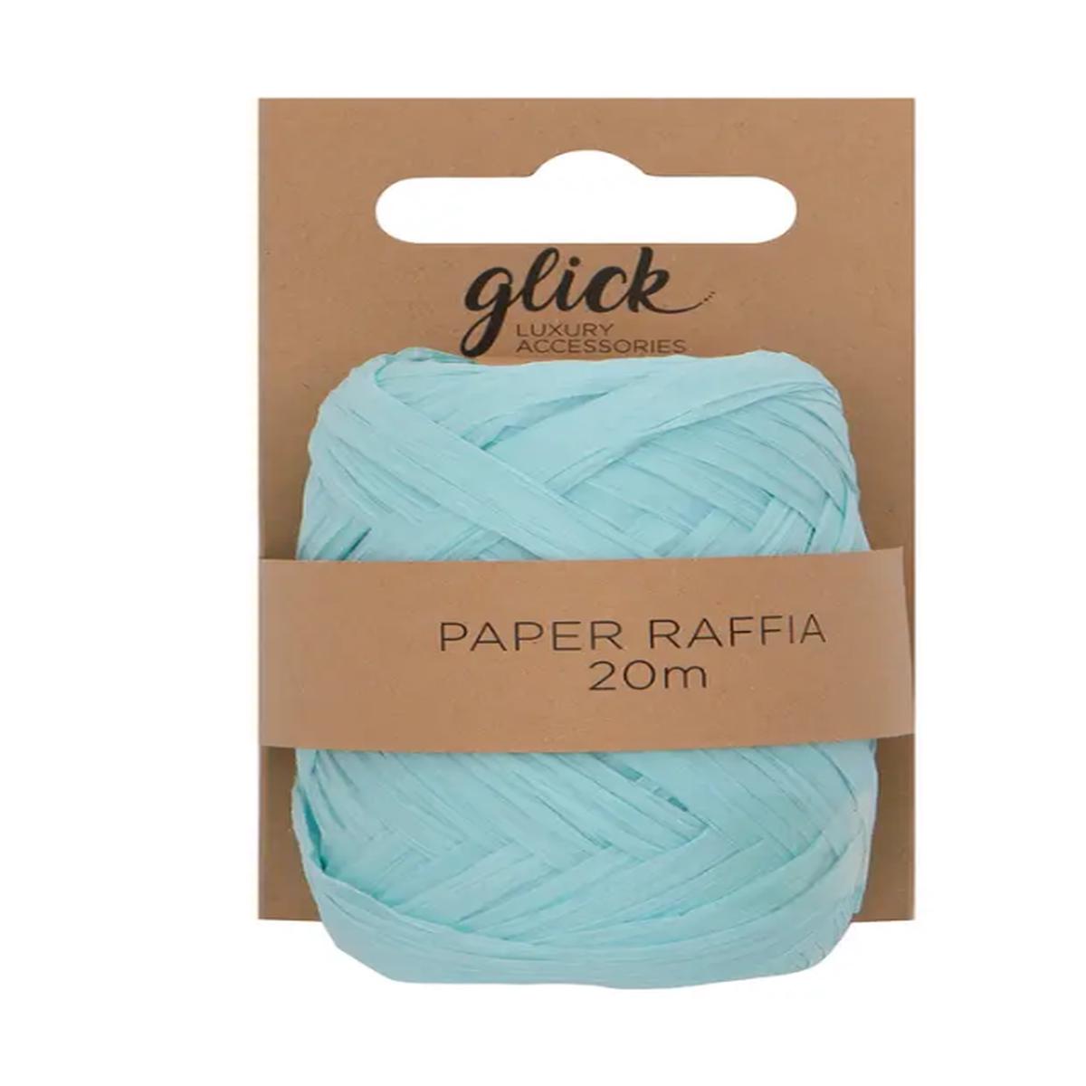 Baby Blue Raffia
