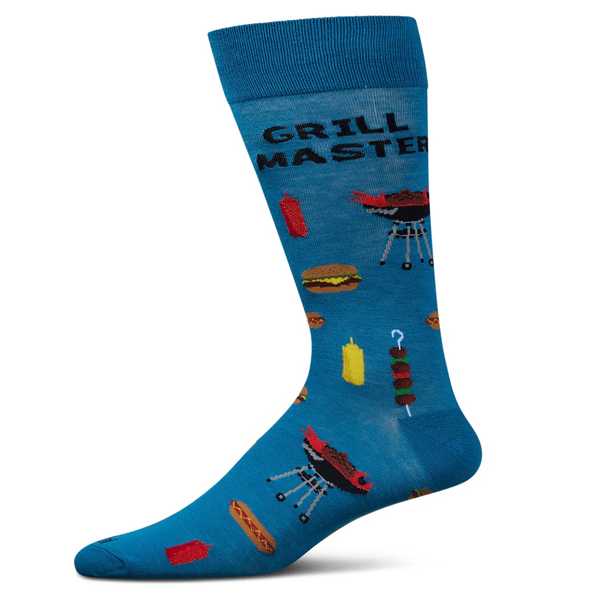 Grill Master Men's Bamboo Crew