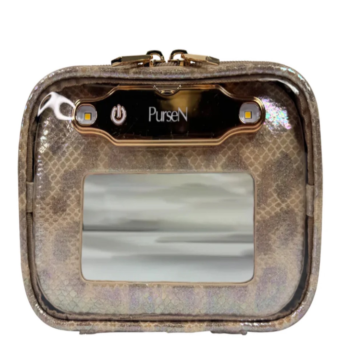 Litt Mini Organizer - Glimmer Leopard
